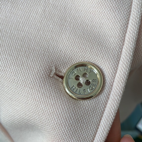 Tommy Hilfiger | Womens Patch Pocket Two-Button Blazer 2 Light Pink - Picture 11 of 11